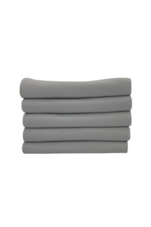 Açık Gri Ince Polar Şal Outlet Cafee Restaurant Polar Şal 5 Adet 70 Cm X 180 Cm ürün görseli 1