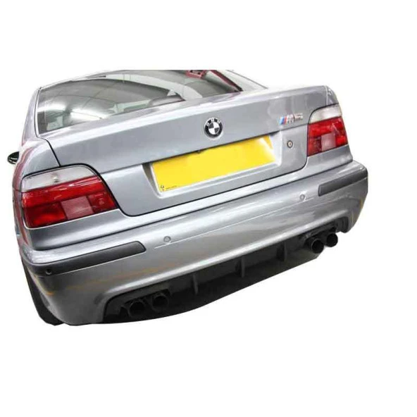 Bmw 5 Serisi için E39 (1995 - 2004) M5 Arka Tampon Eki - Difüzör (Plastik) ürün görseli 1