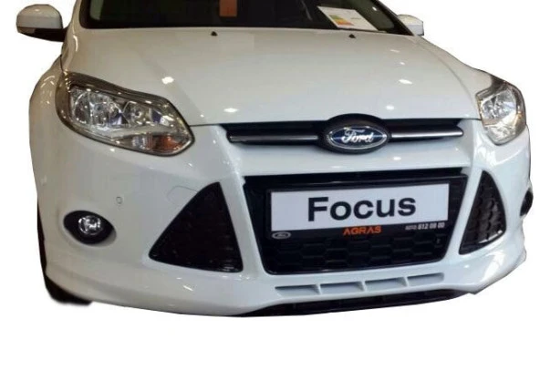 Ford Focus 3 için Hatchback (2012-2015) Ön Tampon Ek (Plastik) ürün görseli 1