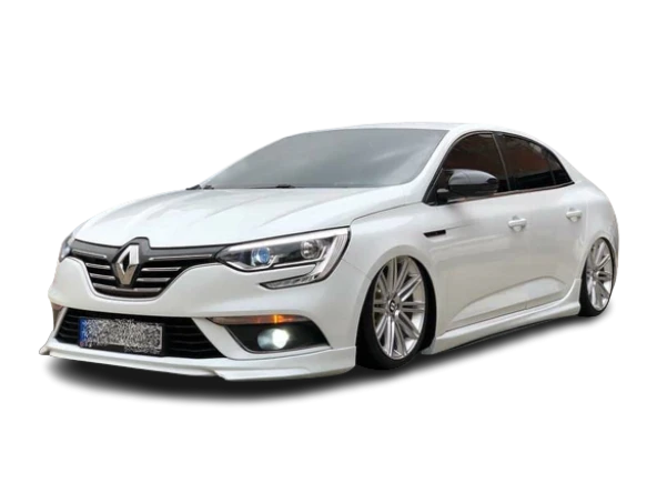 Renault Megane 4 için Hatchback / Sedan (2016-2020) Abt Style Ön Tampon Ek (Plastik) ürün görseli 1