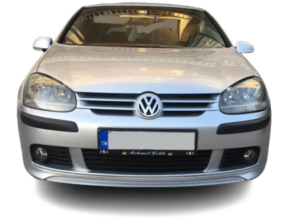Volkswagen Golf 5 için (2004-2009) Voltex Style Ön Tampon Ek (Plastik) ürün görseli 1