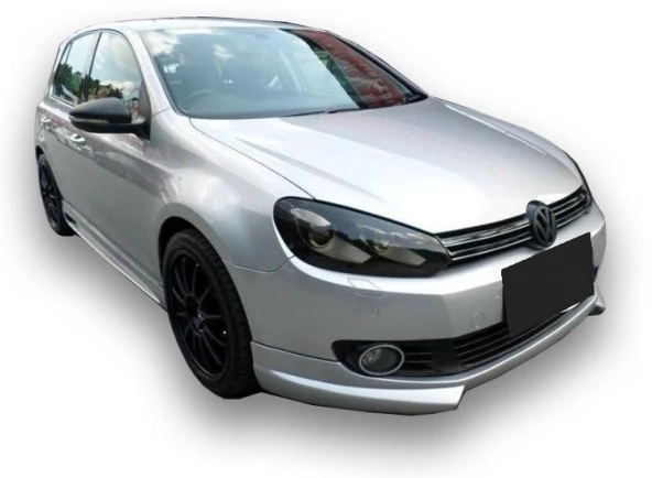 Volkswagen Golf 6 için 2009 - 2012 Ön Tampon Ek (Plastik) ürün görseli 1