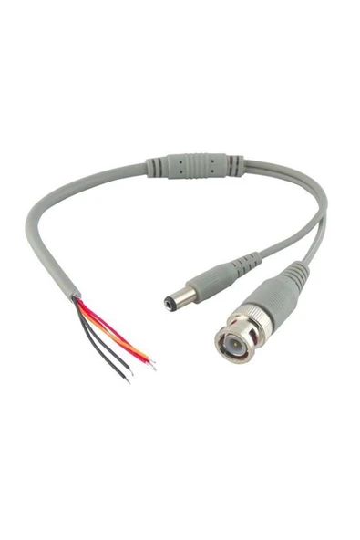 Hazır Bnc Power Jak Kablo 20cm ürün görseli 1