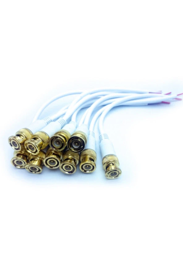 Bnc-10 Kablolu Bnc Konnektör 10lu Paket ürün görseli 1