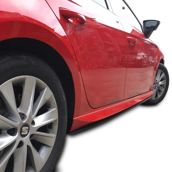Seat Leon Mk3 için 5F (2013-2019) Aerodinamik Yan Marşpiyel Lip (Plastik) ürün görseli 1