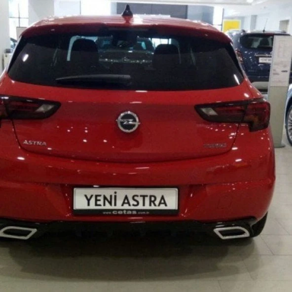 Opel Astra K için Egzoz Görünümlü Difüzör ürün görseli 1