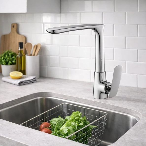 Newarc Slim Krom Eviye Bataryası 121531 - Resim 2