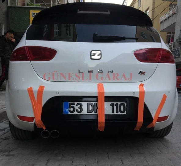 Seat Leon Uyumlu Mk2 Makyajsız Spoiler (Fiber) ürün görseli 1