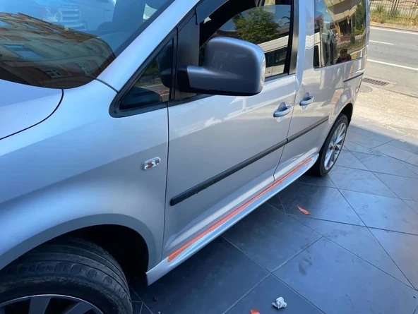 Volkswagen Caddy Uyumlu Aero Yan Marşpiyel (Plastik) ürün görseli 1