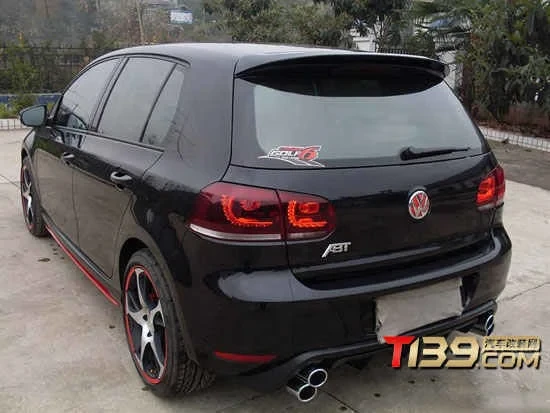 Volkswagen Golf Uyumlu 6 Spoiler (Fiber) ürün görseli 1