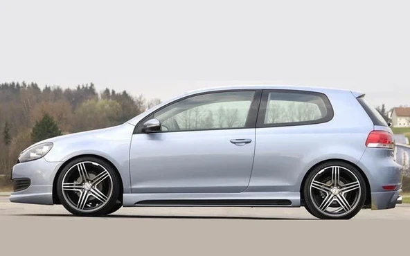 Volkswagen Golf Uyumlu 6 Rieger Yan Marşpiyel (Plastik) ürün görseli 1