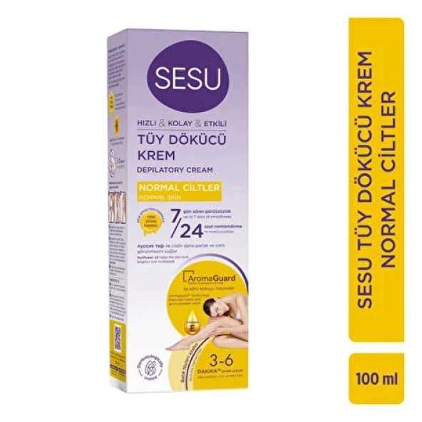 Sesu Tüy Dökücü Krem 100 ml 4 Adet ürün görseli 1