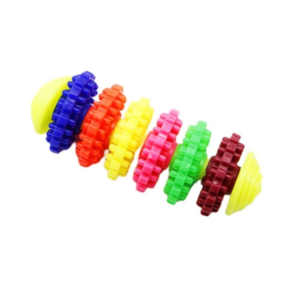 Zampa Plastik Renkli Fırdöndü Köpek Oyuncağı 12 x 4 cm ürün görseli 1