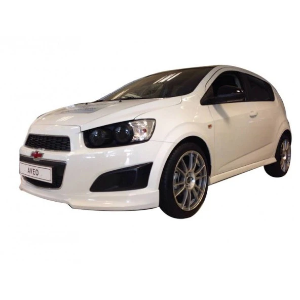 Chevrolet Aveo Hatchback için - Sedan 2012 Sonrası Yan Marşpiyel Seti (Plastik) ürün görseli 1