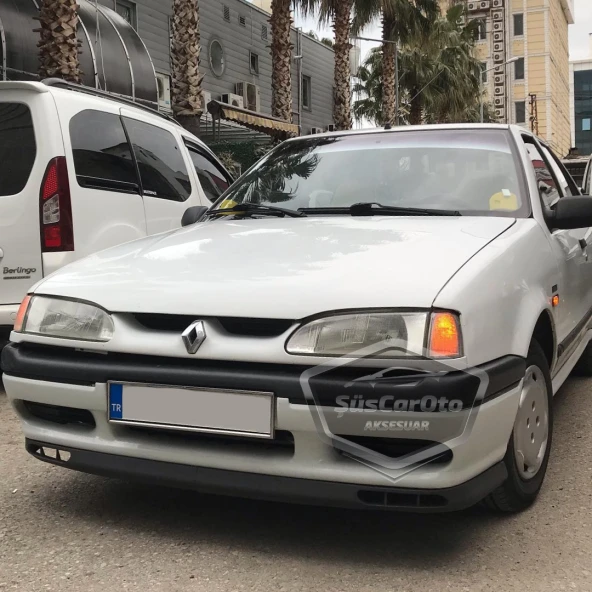Renault 19 Europa 1994-2001 Uyumlu Üniversal Laguna Lip Esnek Ön Lip 2 Parça Tampon Altı Dil Karlık Ön Ek ürün görseli 1