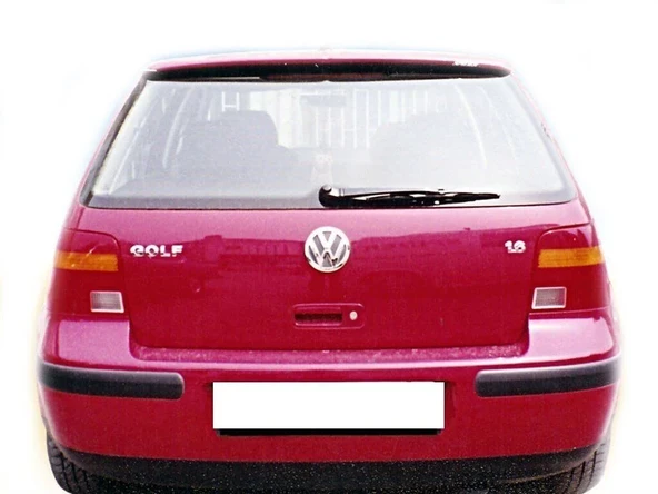 Volkswagen Golf Uyumlu 4 Spoiler Cam Üstü Gt Md:1 Fiber 1998-2004 ürün görseli 1