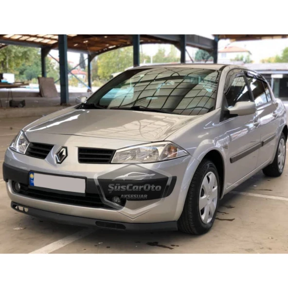 Renault Megane 2 2003-2008 Uyumlu Üniversal Laguna Lip Esnek Ön Lip 2 Parça Tampon Altı Dil Karlık Ön Ek ürün görseli 1