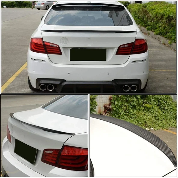 Bmw 5 Uyumlu Serisi F10-F10 Lci M Performance Spoiler (Plastik) (2010-2017) ürün görseli 1