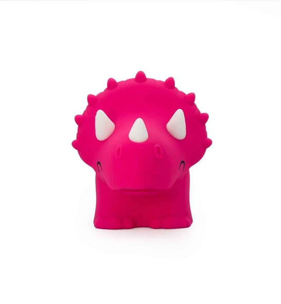 Dhink Silikon Gece Lambası  Triceratops Pembe ürün görseli 1