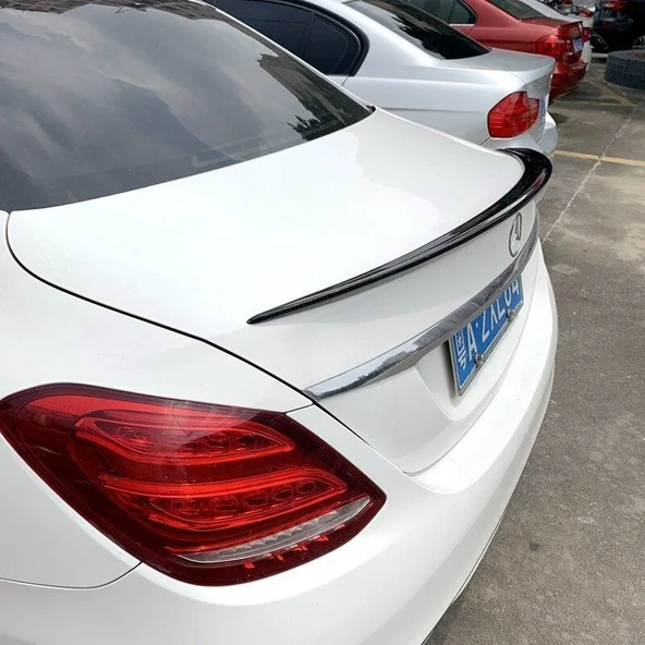 Mercedes C Uyumlu Serisi W205 Sedan (2015-2018) Amg Style Spoiler (Plastik) ürün görseli 1
