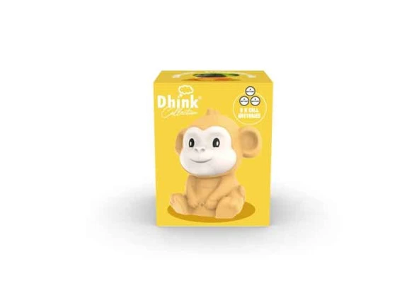 Dhink Zodiac Monkey Gece Lambası - Resim 9