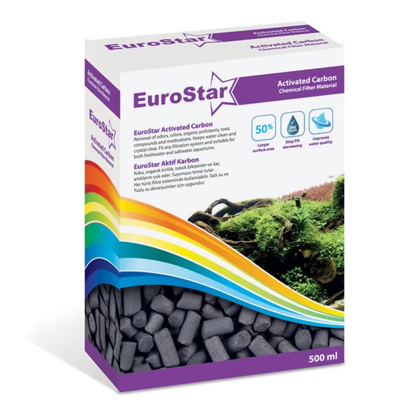 EuroStar Active Carbon 500 Ml ürün görseli 1