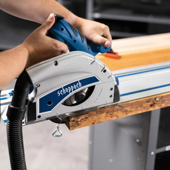 Scheppach PL55 1200w Dalma Tip Daire Testere +Klavuz Raylı - Resim 7