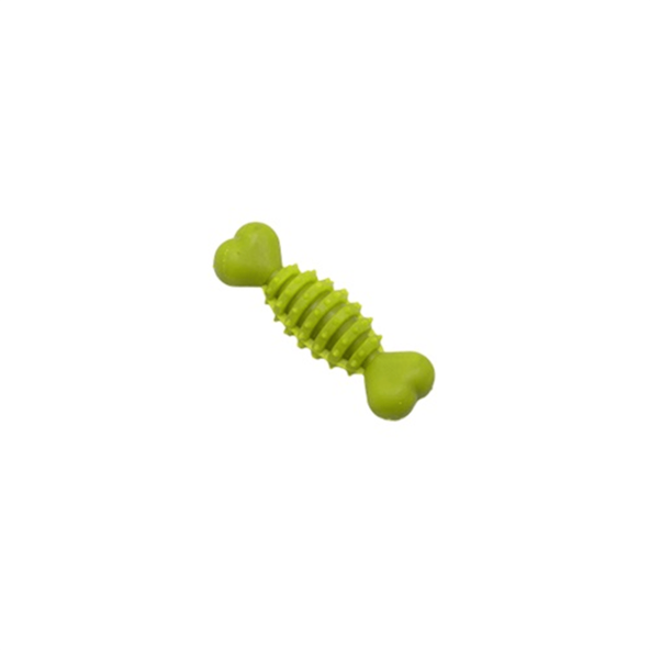 Zampa Plastik Dikenli Halter Kemik Köpek Oyuncağı Small 13 x 4 cm ürün görseli 1