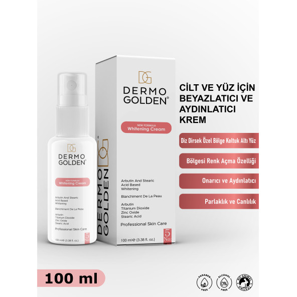 Cilt Beyazlatıcı Pigment Eşitleyici Leke Karşıtı Etkili Beyazlatıcı Bakım Kremi 100ml ürün görseli 1