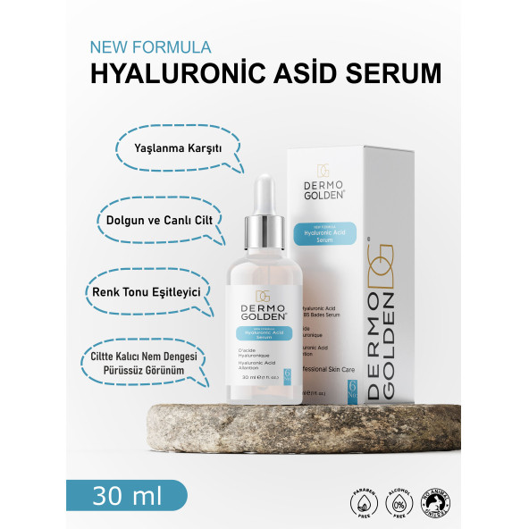Hyaluronic Asit Serum Yaşlanma Karşıtı Onarıcı ve Besleyici Bakım Serumu 30ml ürün görseli 1