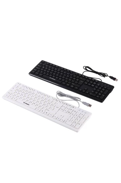 Torima TK-02 Kablolu Standart Q Klavye Siyah - Resim 2