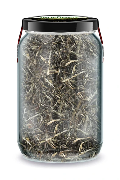 Beyaz Çay Bi Kavanoz 660 cc. Cam Kavanozda Katkısız Beyazçay Pure White Tea ürün görseli 1