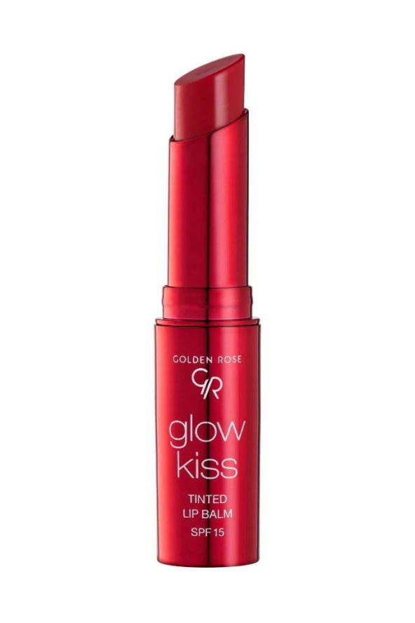 Golden Rose Glow Kiss Tinted Lip Balm No: 02 Strawberry - Renkli Dudak Nemlendirici ürün görseli 1
