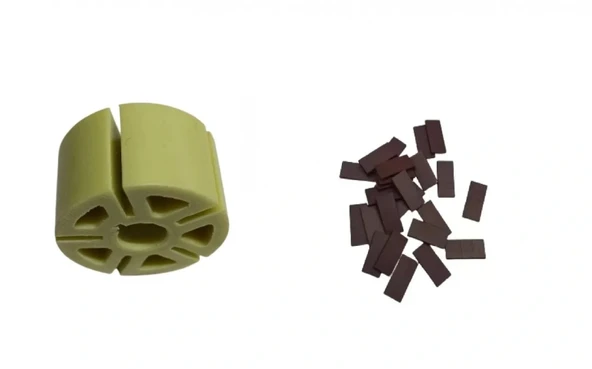 Havalı Zımpara Makinesi Rotor Ve Kanat Seti B Tipi ürün görseli 1