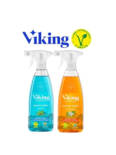 Premium 2'li (Banyo Dağ Nanesi , Mutfak Turunç Bahçesi) Paket 750 ml x 2 Adet ürün görseli 1