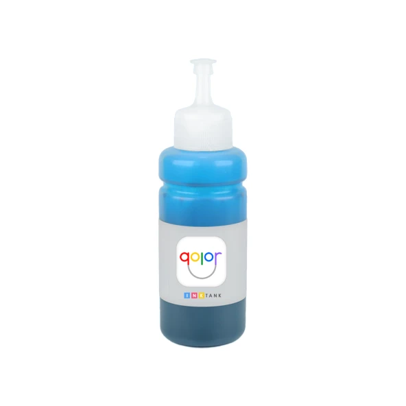 qolor Epson 673 için Açık Mavi Yazıcı Mürekkebi - 100 ml ürün görseli 1