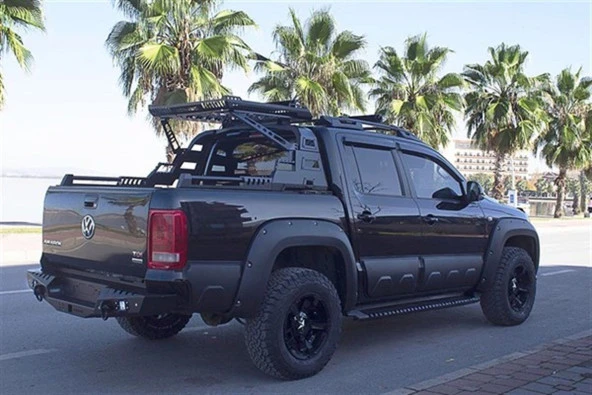 Volkswagen Amarok 2010+ için Uyumlu Sepetli Roll Bar Aqm-S10 ürün görseli 1