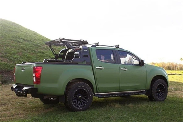 İsuzu D-Max 2006+ için Uyumlu Sepetli Roll Bar Aqm-S10 ürün görseli 1