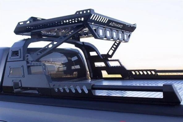 Toyota Hilux 2010+ için Uyumlu Sepetli Roll Bar Aqm-S10 ürün görseli 1