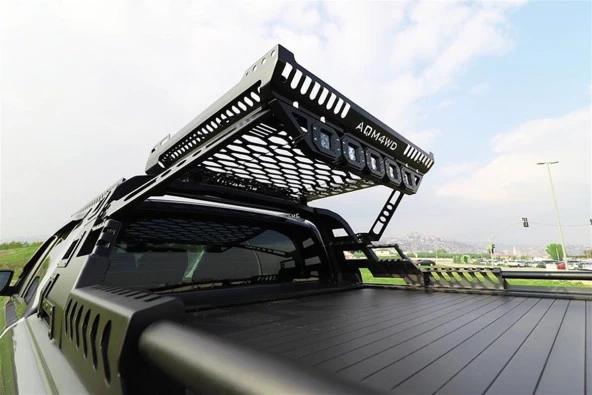 Mitsubishi L200 2015+ için Uyumlu Sepetli Roll Bar Aqm-S10 ürün görseli 1