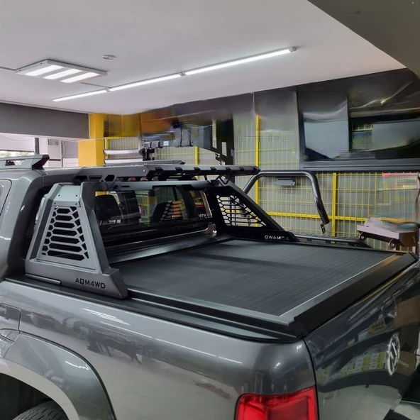 Volkswagen Amarok Uyumlu Sepetli Rollbar (Yeni Nesil Sepetli Roll Bar Aqm-M10) ürün görseli 1
