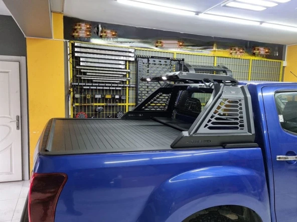 İsuzu D Max için Sepetli Rollbar (Yeni Nesil Sepetli Roll Bar Aqm-M10) ürün görseli 1