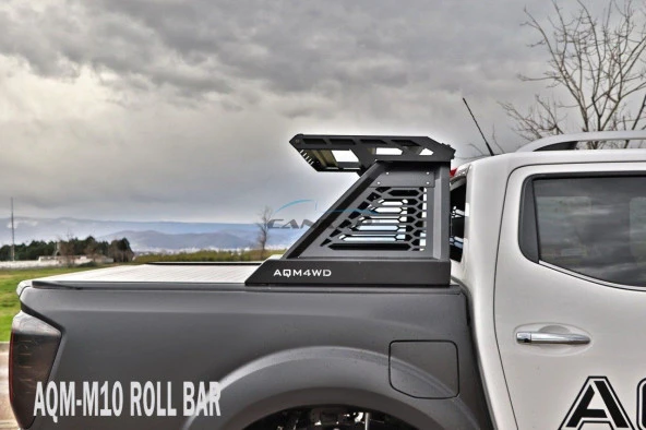 Mitsubishi L200 Sepetli için Rollbar (Yeni Nesil Sepetli Roll Bar Aqm-M10) ürün görseli 1