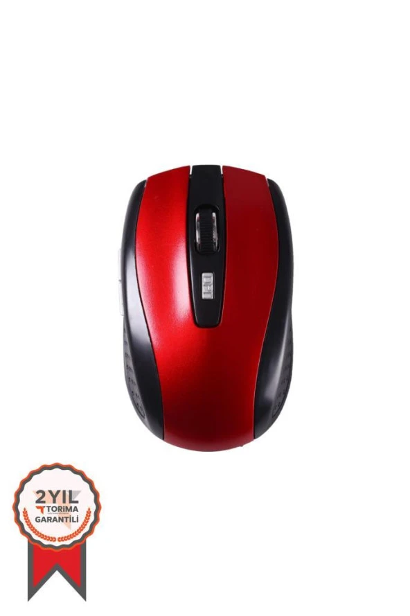 Torima TM-08 Kablosuz Yan Tuşlu Kırmızı Optik Mouse ürün görseli 1