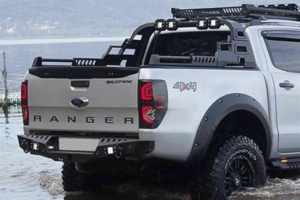 İsuzu D-Max Off için Road Metal Işıklı Rollbar 2012-2021 Aqm-X10 ürün görseli 1
