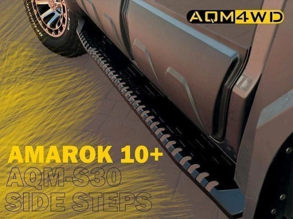 Volkswagen Amarok Uyumlu Yan Basamak 2010-2021 Aqm-S30 Parça ürün görseli 1