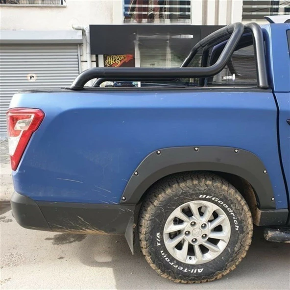 Ford Ranger Uyumlu Rollbar - Canyon Siyah Roll Bar (Aqm - Prb28) Parça ürün görseli 1