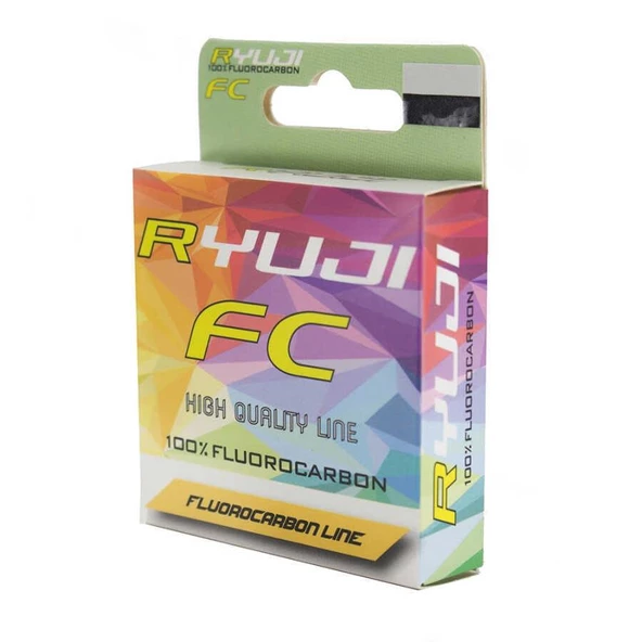 Ryuji FC %100 Fluorocarbon Olta Misinası - Resim 2