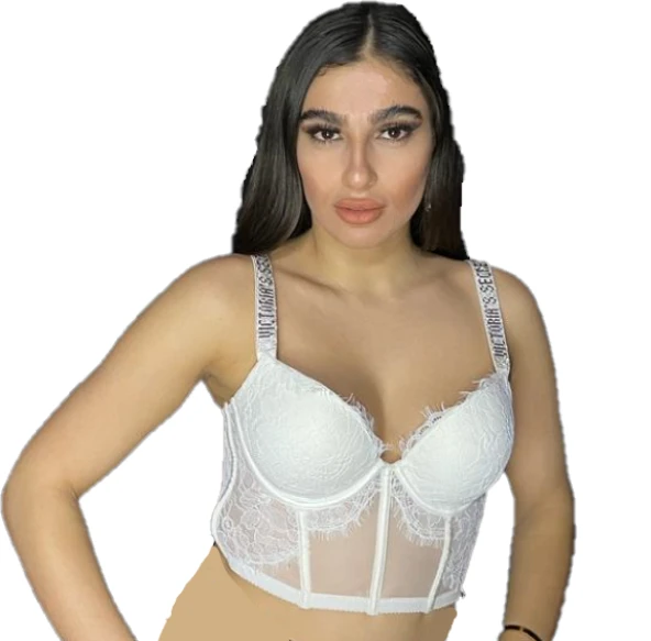 Victorias Secret Işıltılı Push up(Destekli) Büstiyer ürün görseli 1