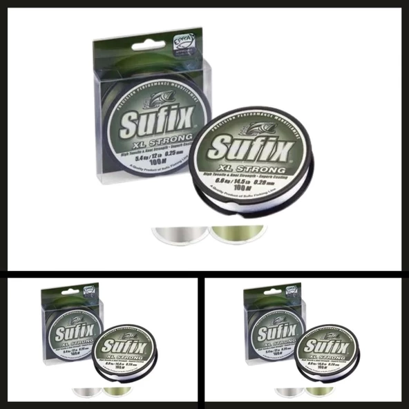 Uyguna-Yakala 0,25 Mm.100 Mt. Xl Strong Yeşil Misina-MAK.257 ürün görseli 1